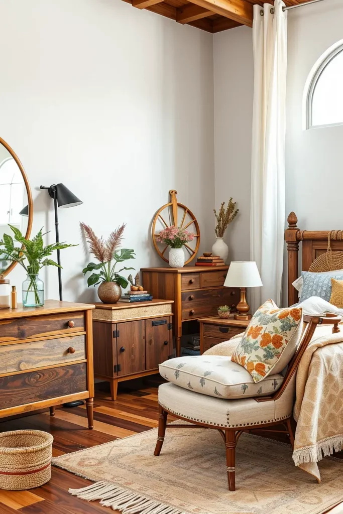 Affordable sustainable bedroom