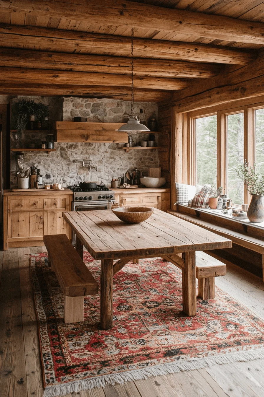 highland homestead cabin aesthetic