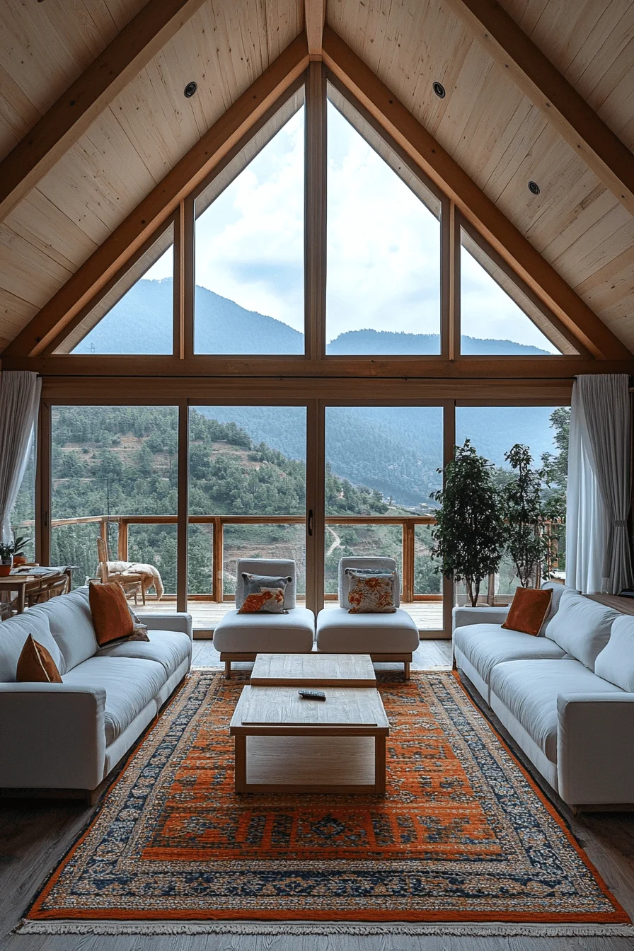 valley view cabin aesthetic