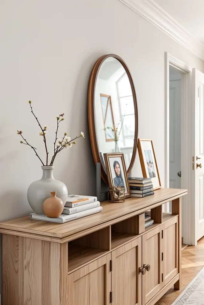 Minimalist styled console table