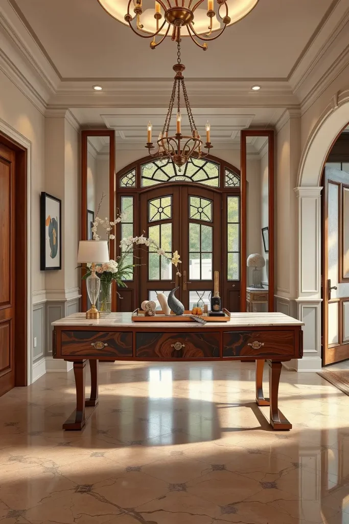 High-end entry table