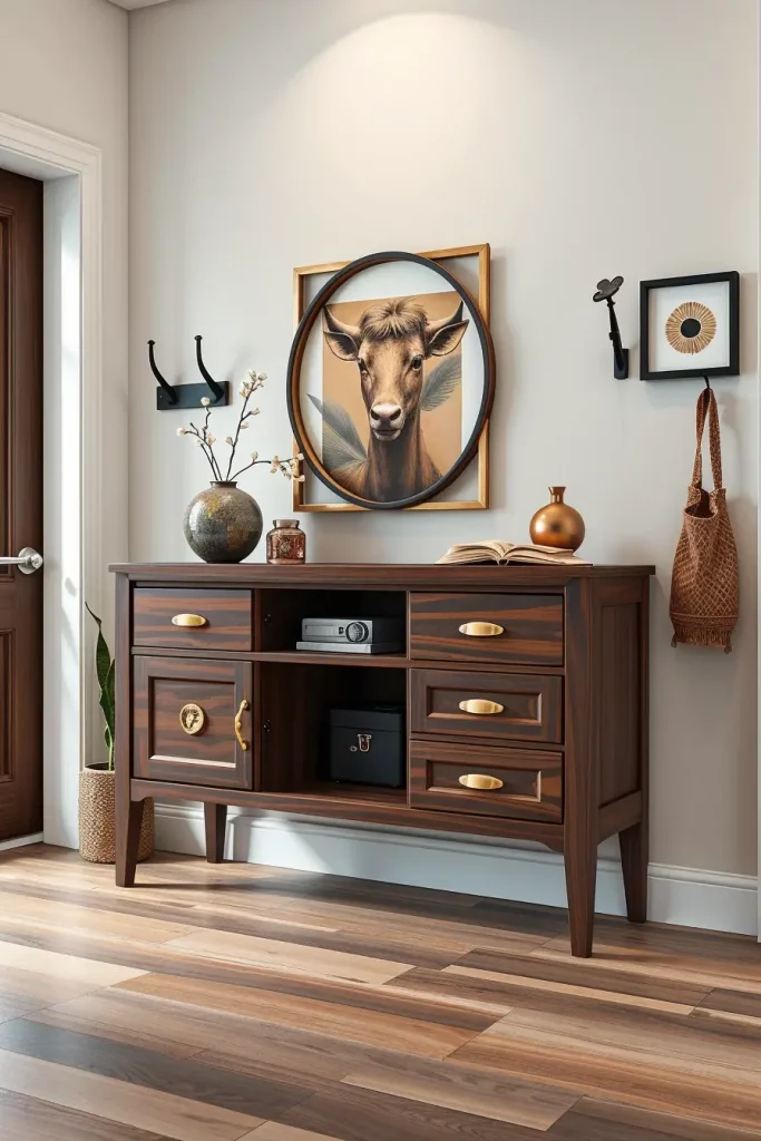 Secure entry table storage