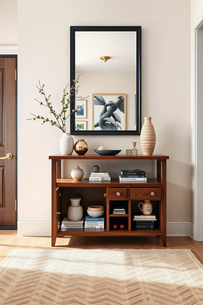 Stylish entry table options