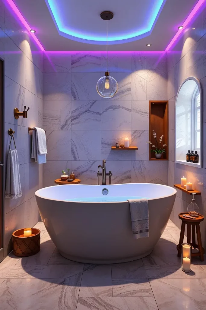 Wellness bathroom design