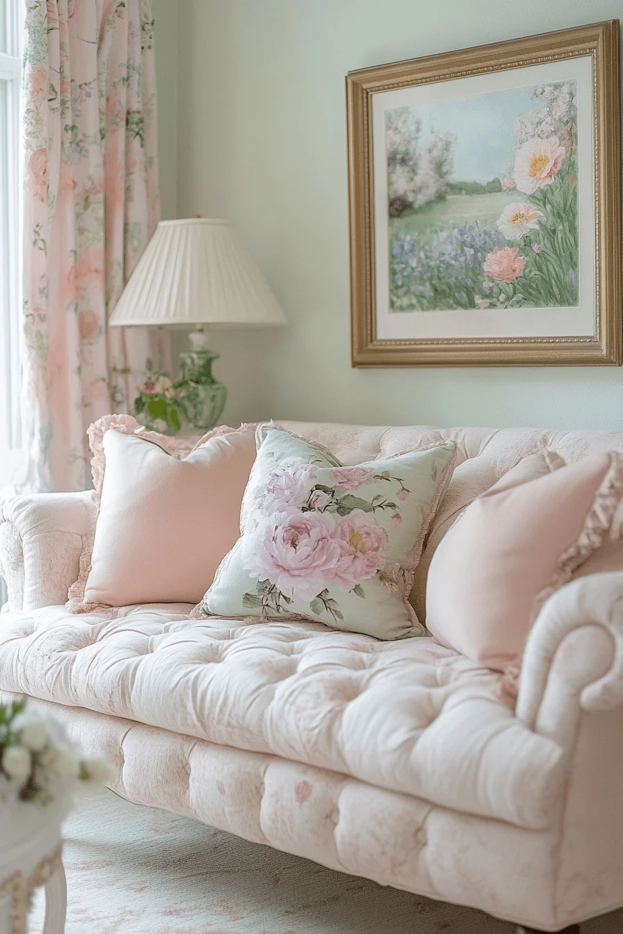 french provincial living room