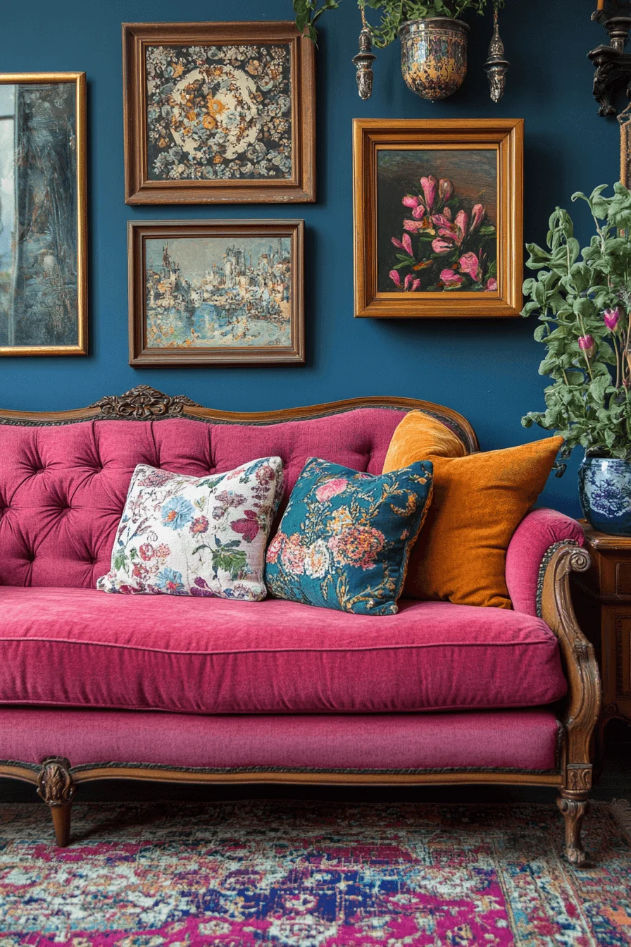 french provincial living room
