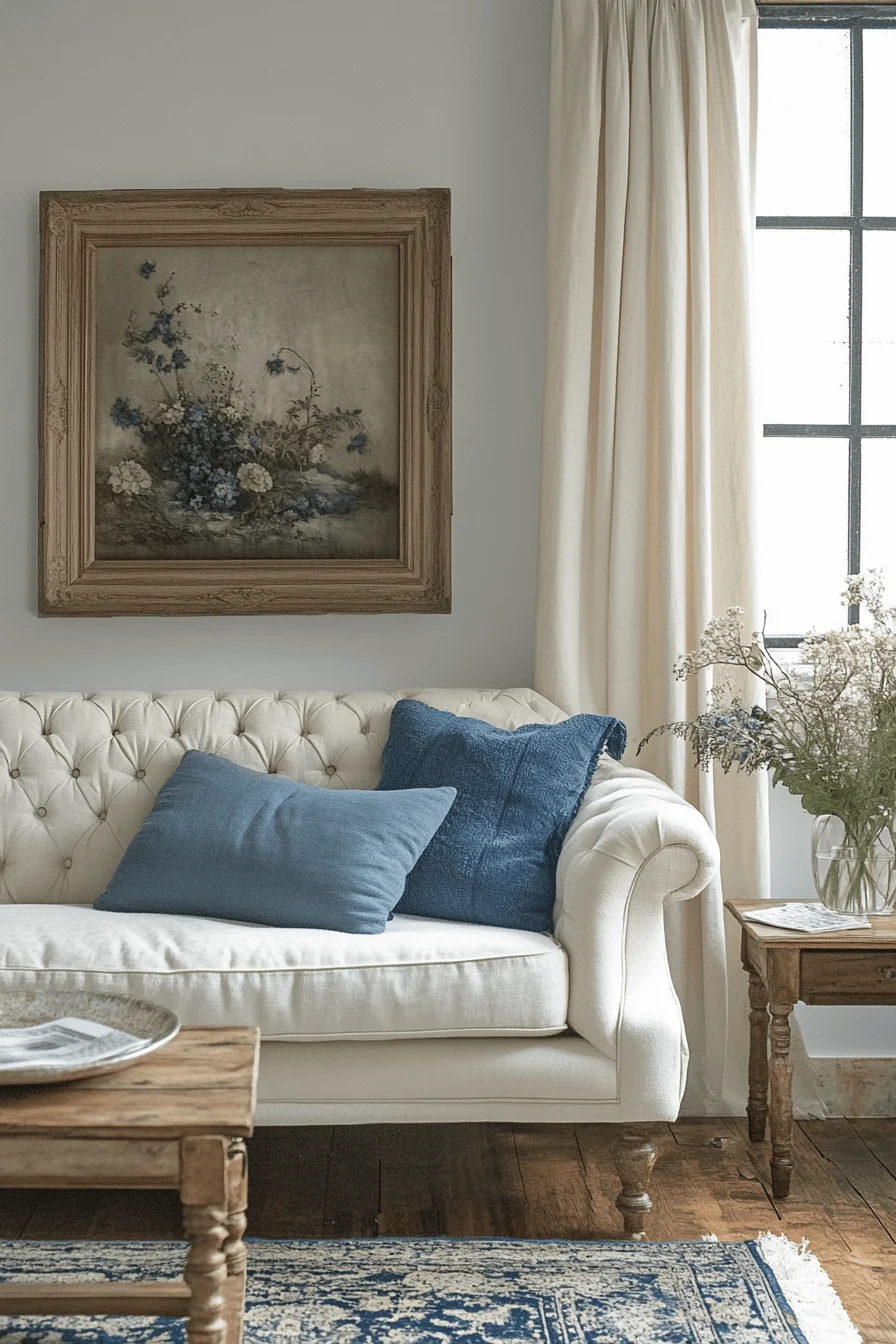 french provincial living room