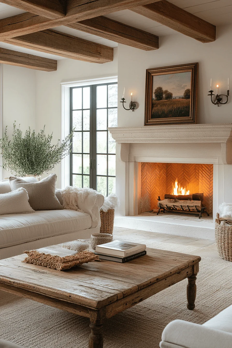 french provincial living room