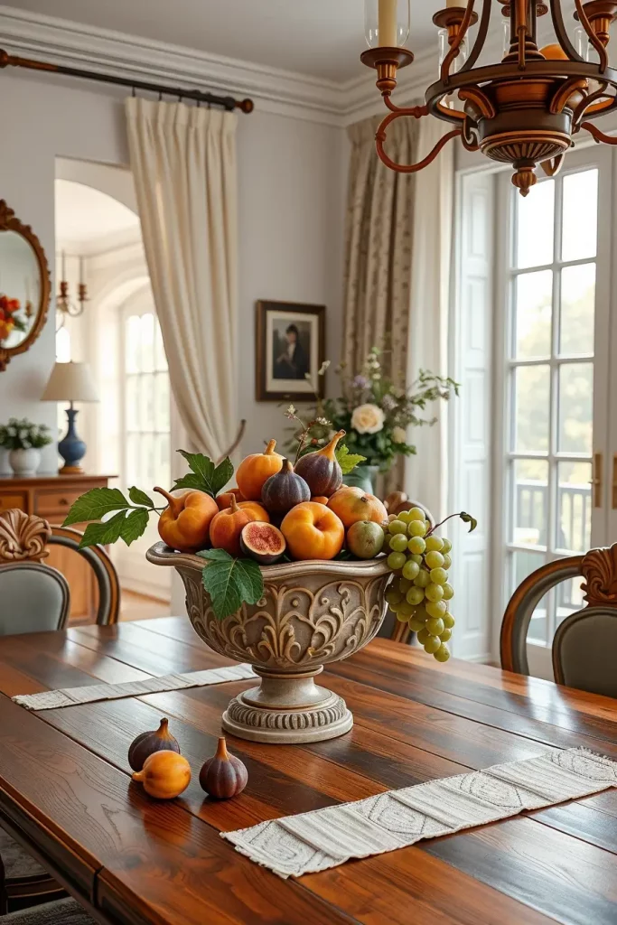 Fruit bowl centerpiece