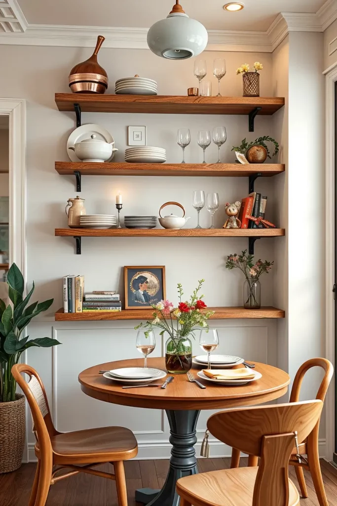 Decorative and functional shelving