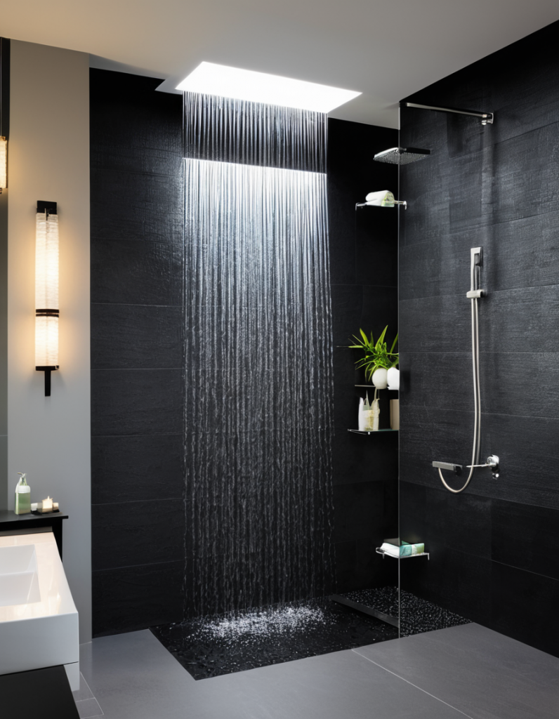 Waterfall Shower Design