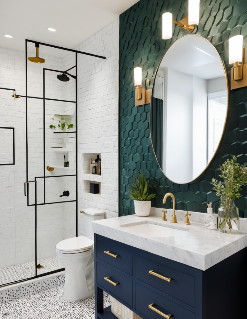 Bathroom Accent Wall