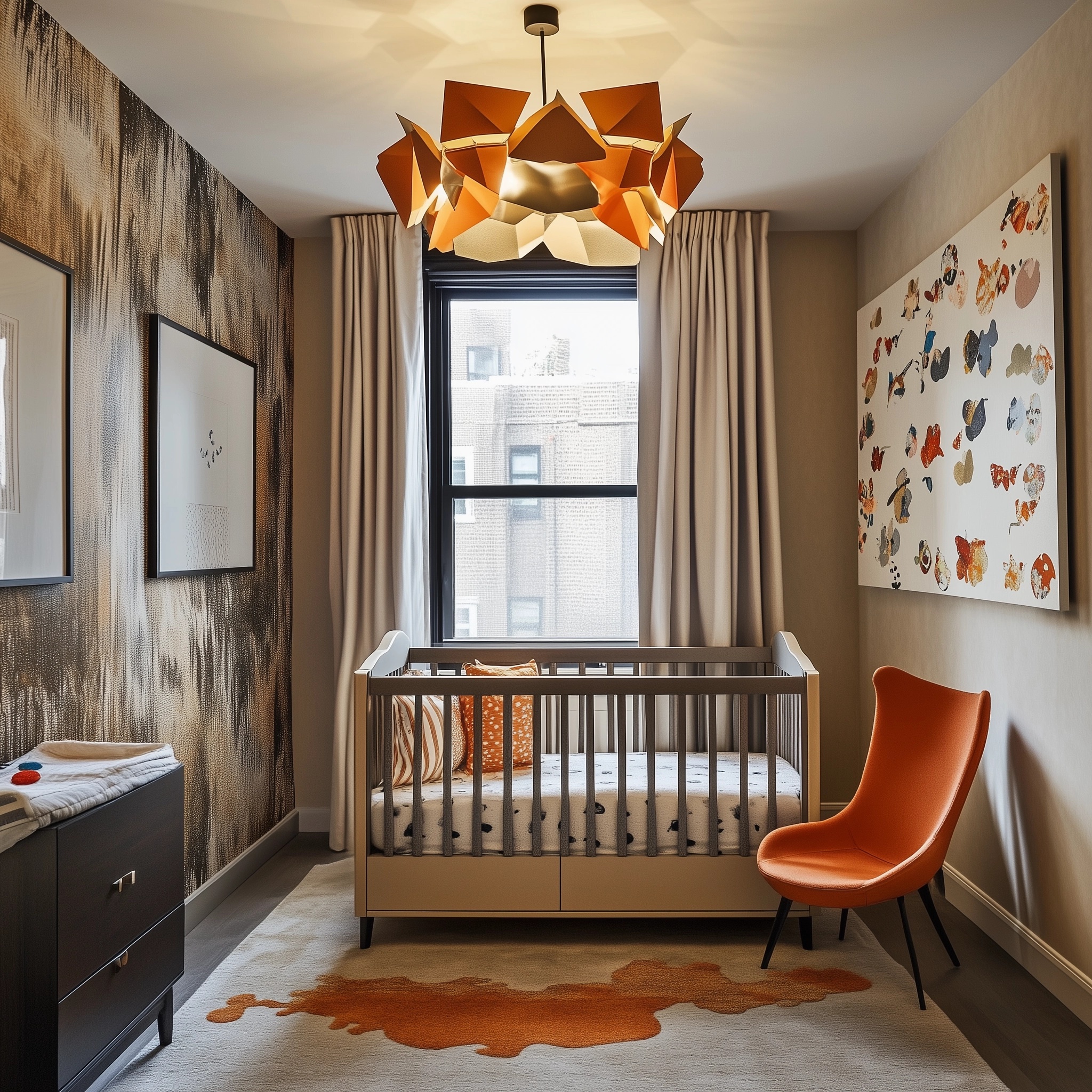 Adventure themed boy nursery