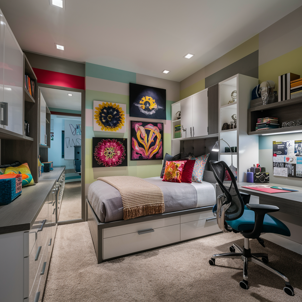 Teen boy room design