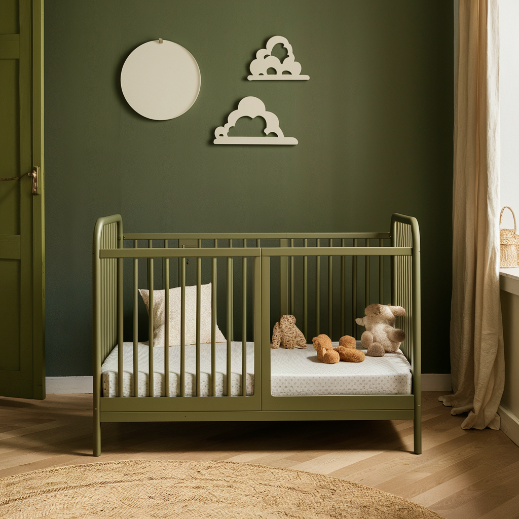 Safe and stylish crib