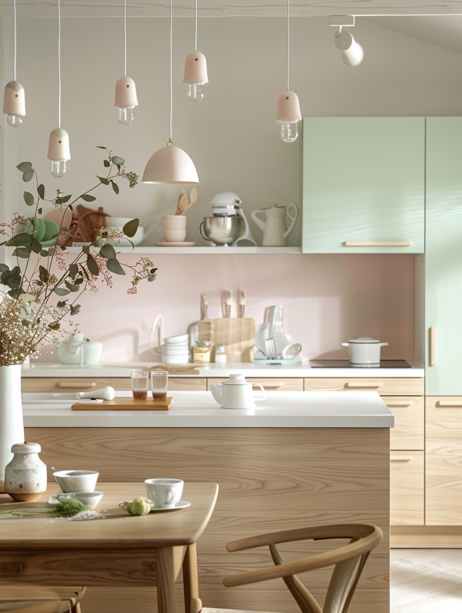 Pastel Kitchen Palette