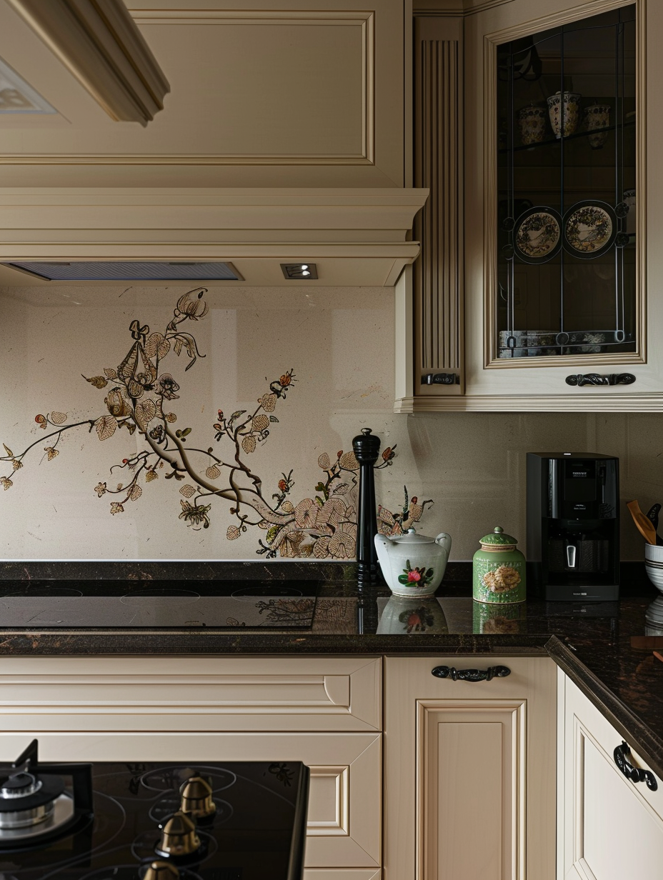 Elegant Beige Kitchen