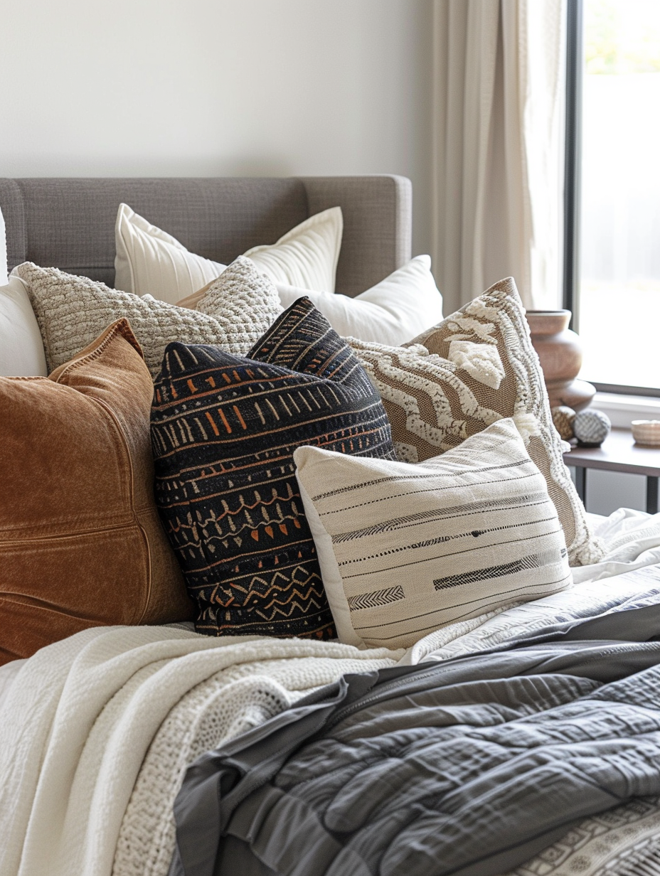 Decorative and Supportive Pillows