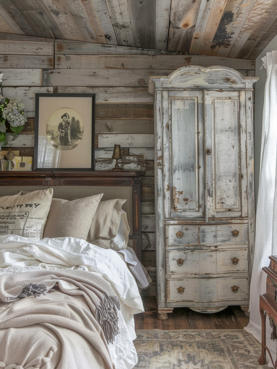 Rustic Vintage Bedroom