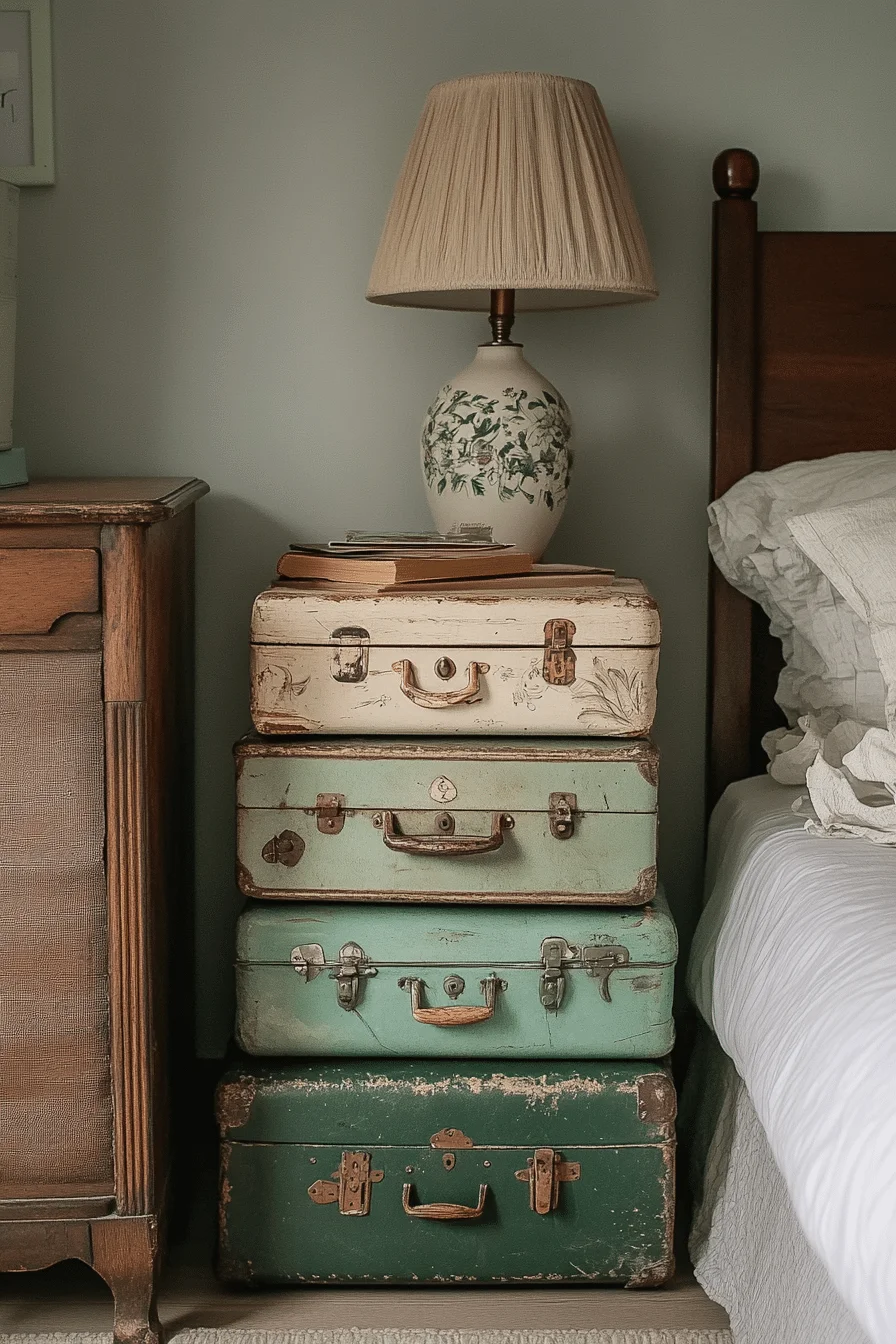boho vintage bedroom
