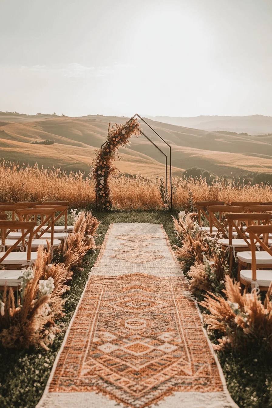 boho rustic wedding decor