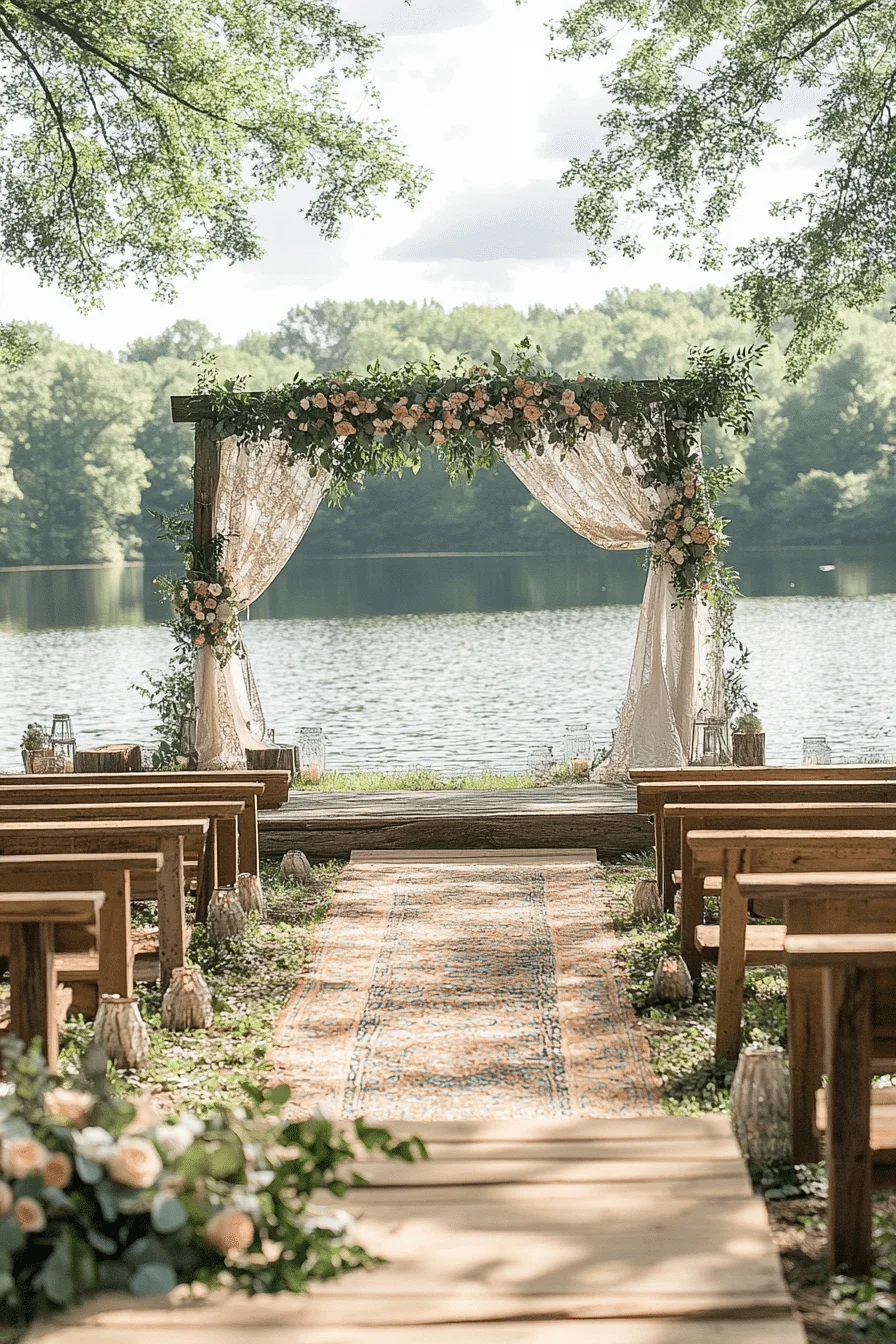 boho rustic wedding decor