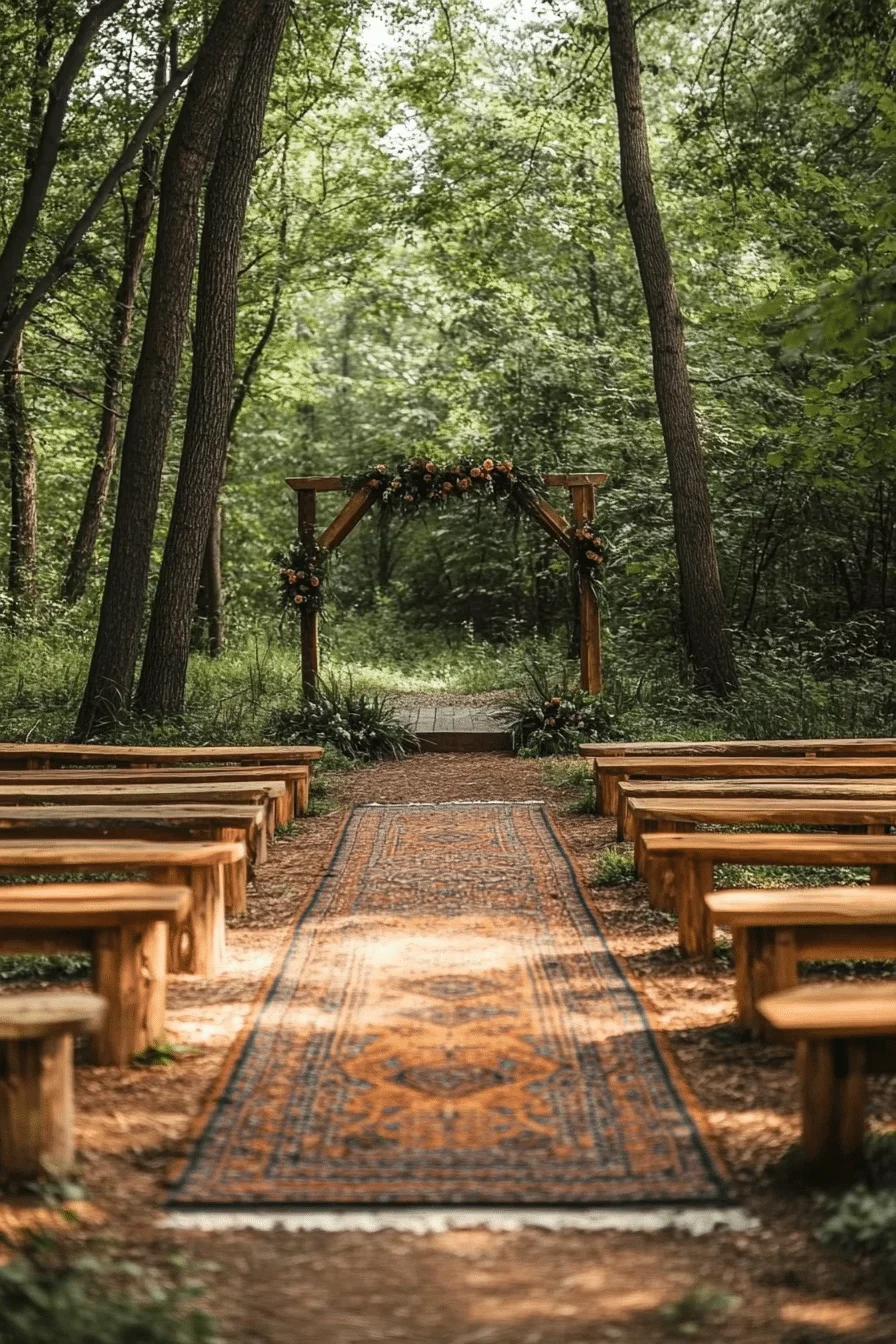 boho rustic wedding decor