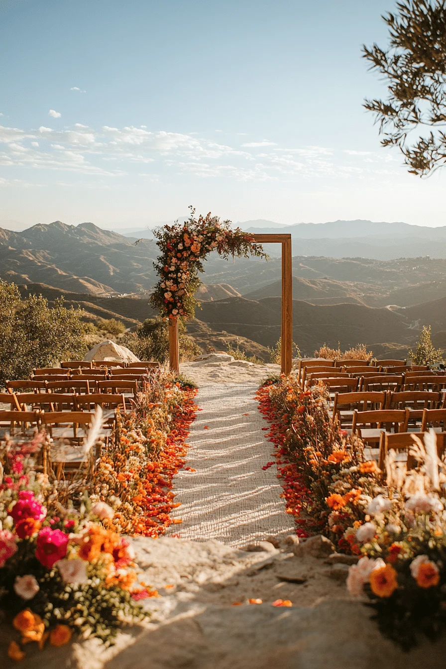 boho rustic wedding decor