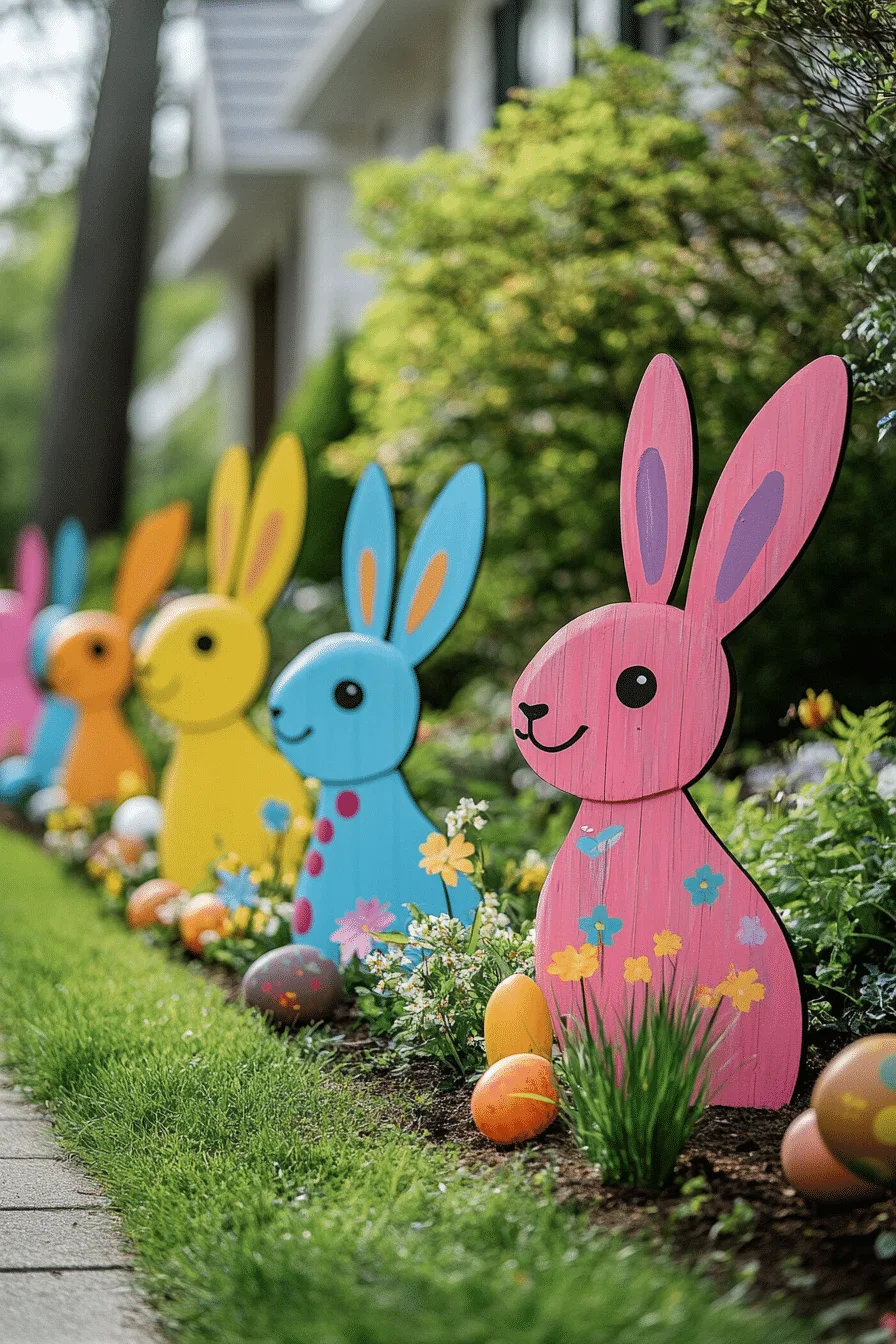 easter yard decorations