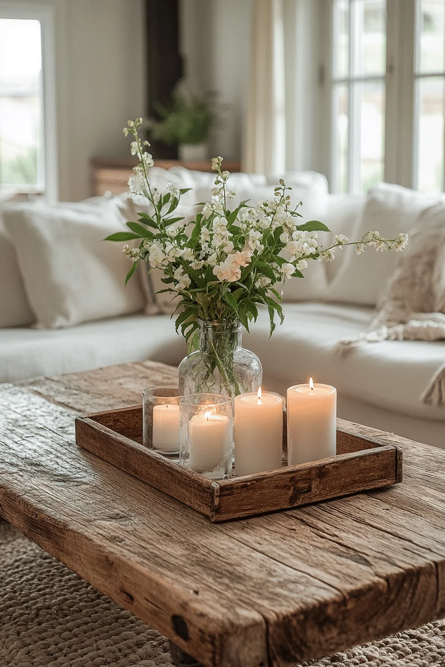 rustic spring home decor ideas