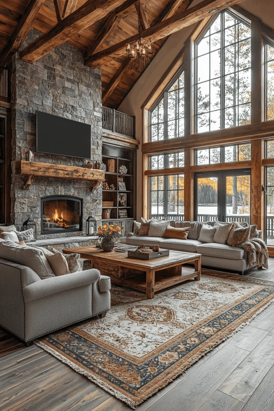 rustic spring home decor ideas