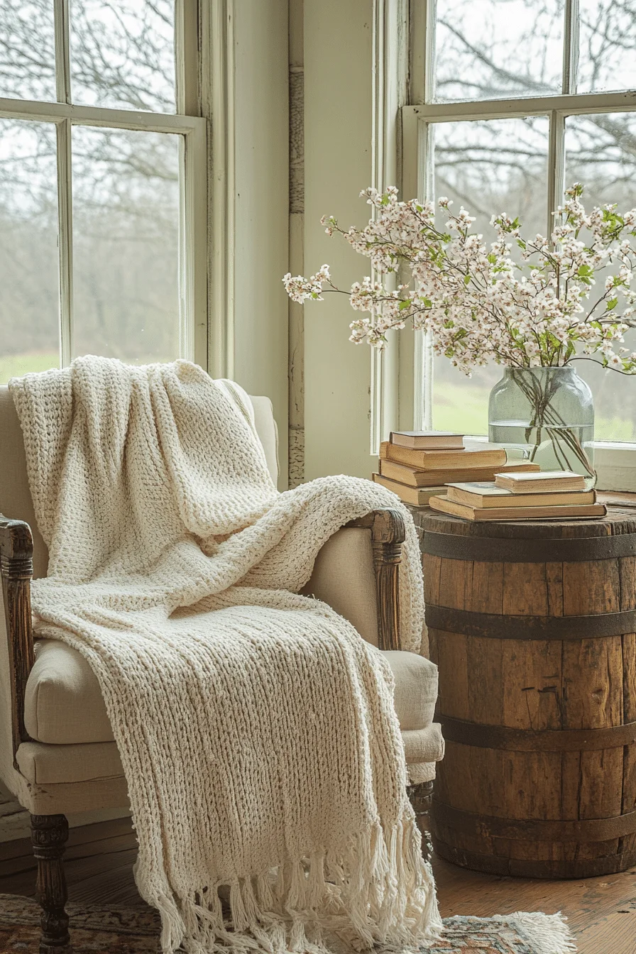 rustic spring home decor ideas