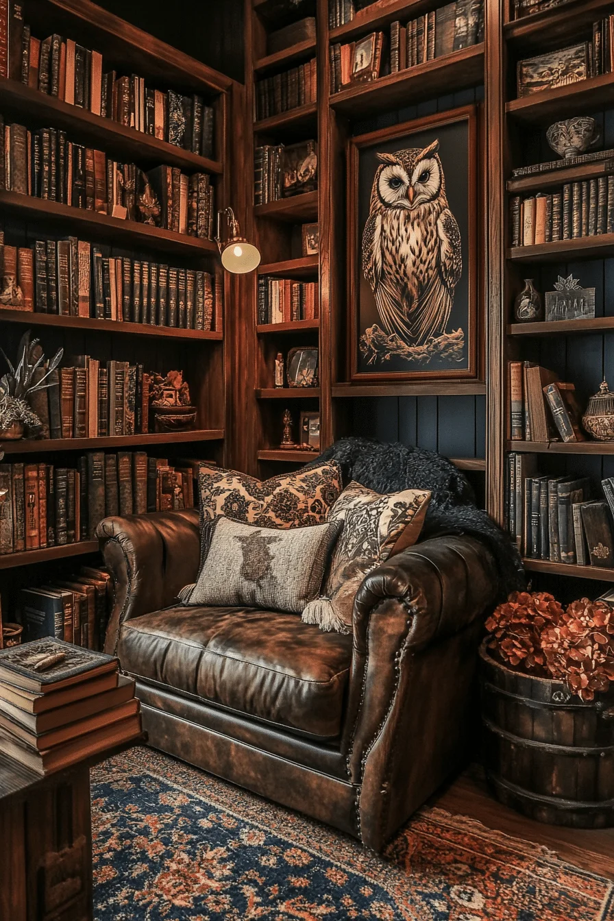 Therian Room Decor Owl Wisdom Nook