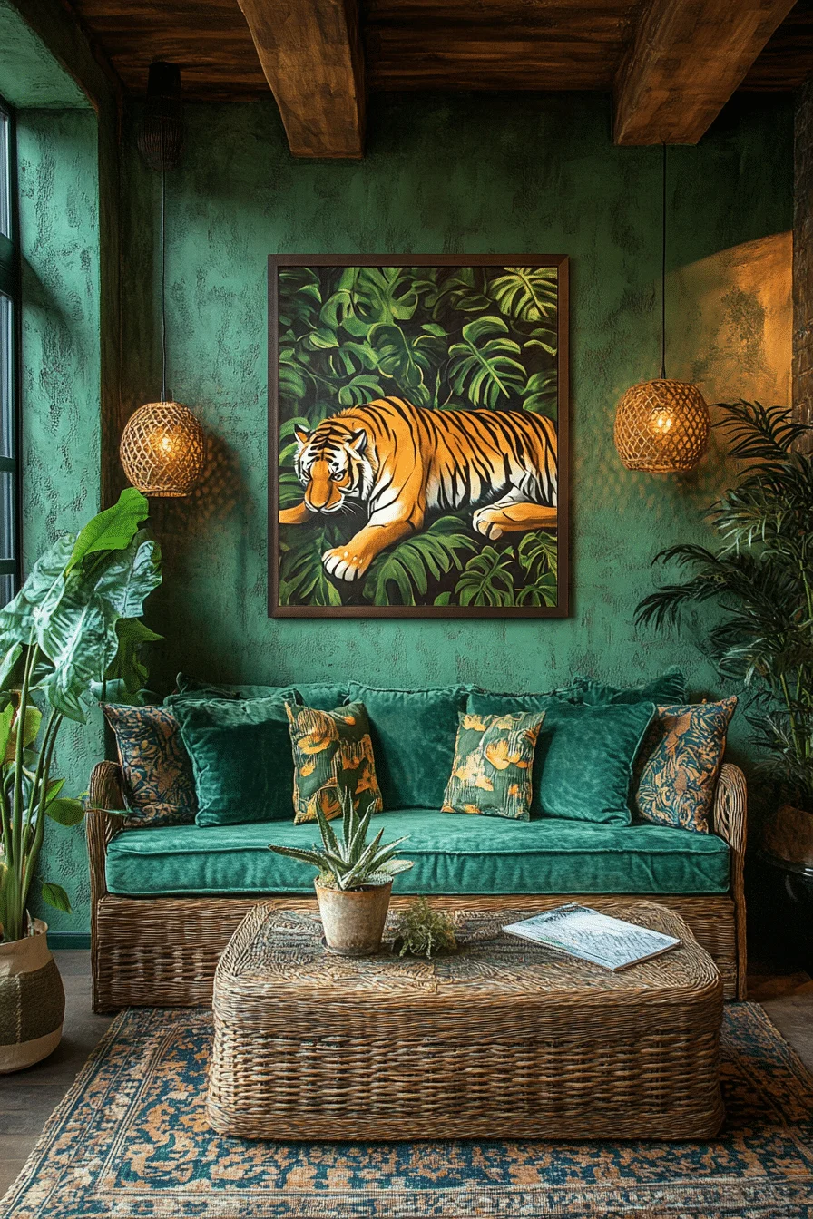 Therian Room Decor Tiger Jungle Sanctuary
