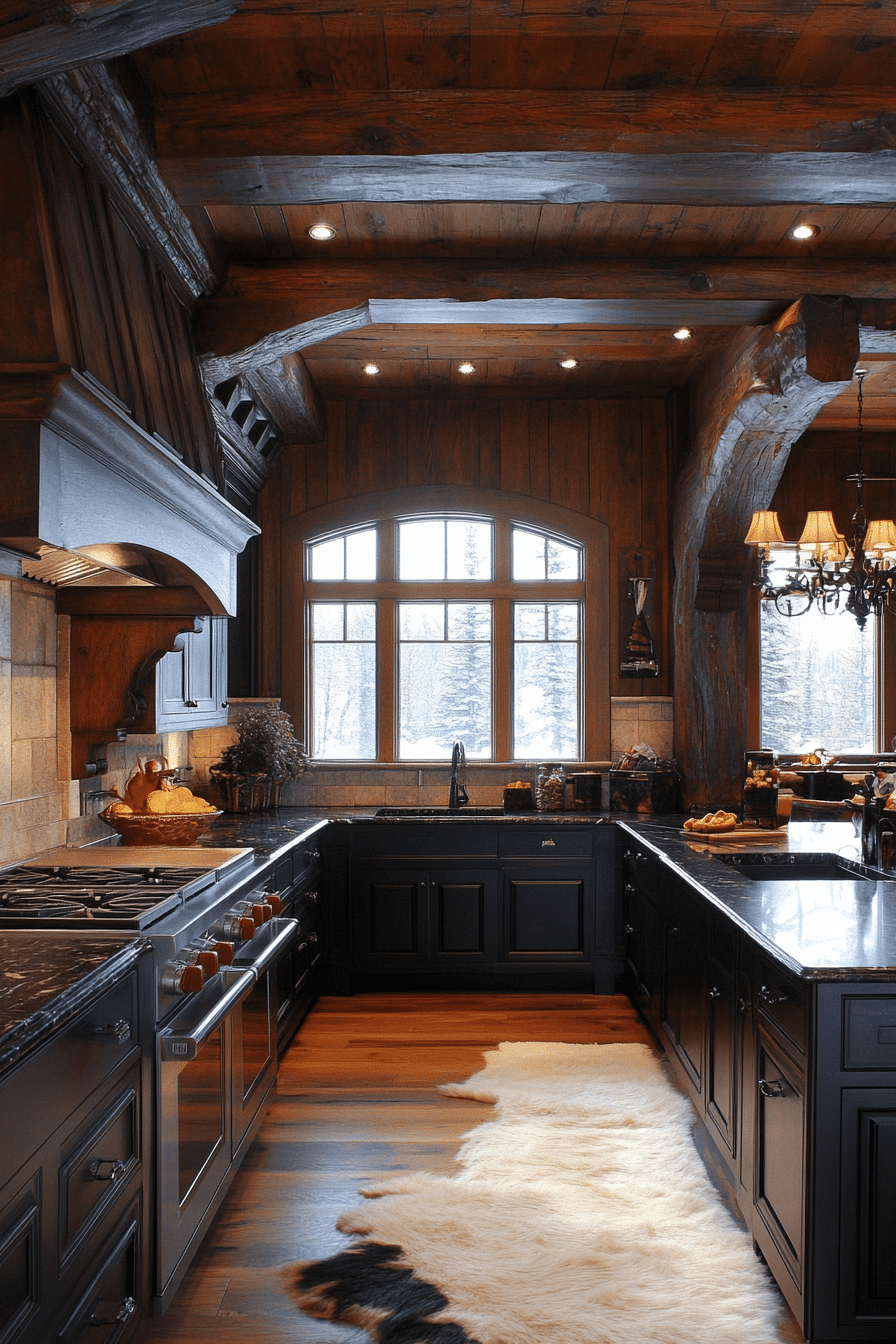 rustic kitchen cabinets