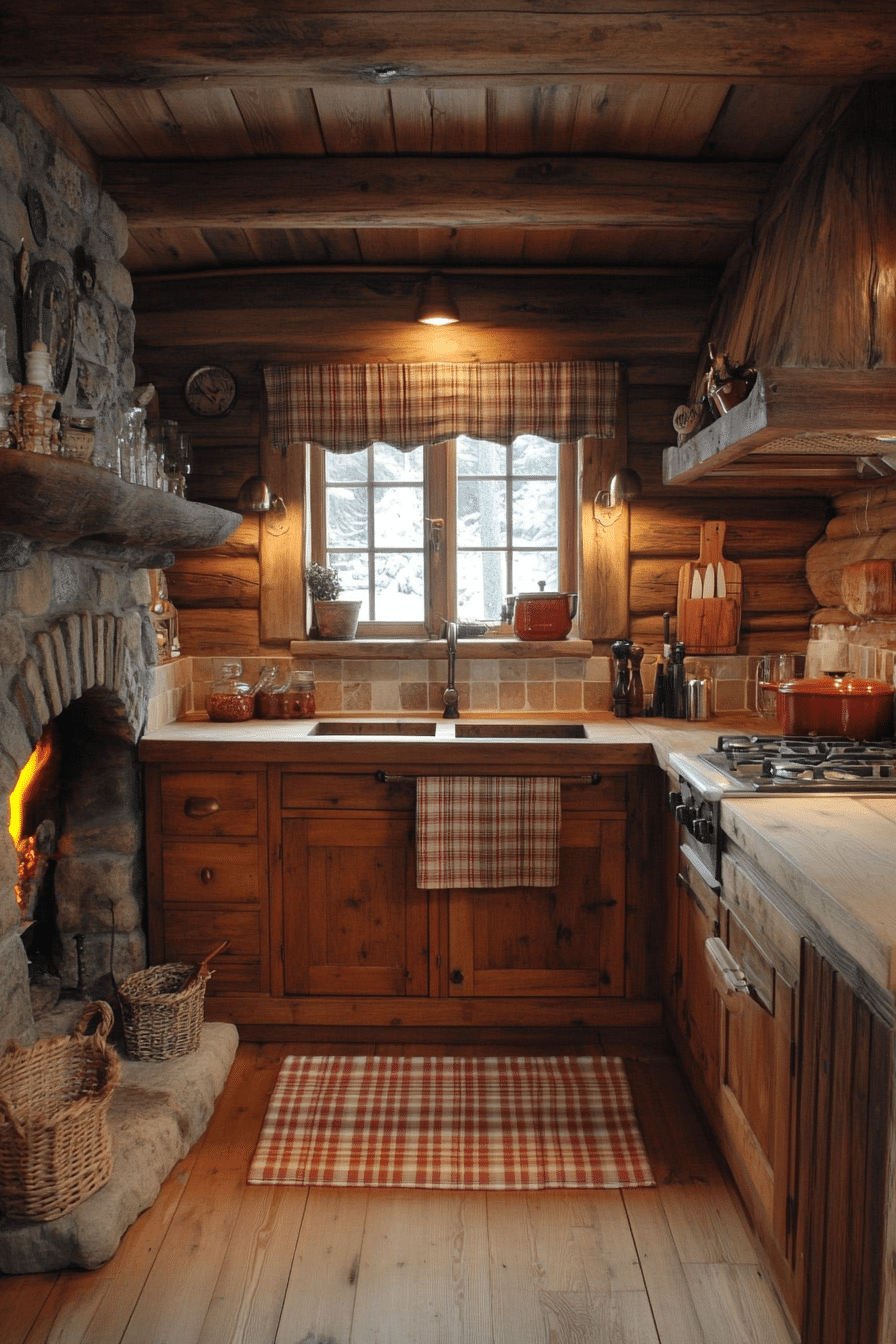 rustic kitchen cabinets