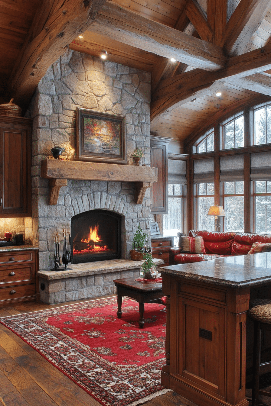 rustic kitchen cabinets