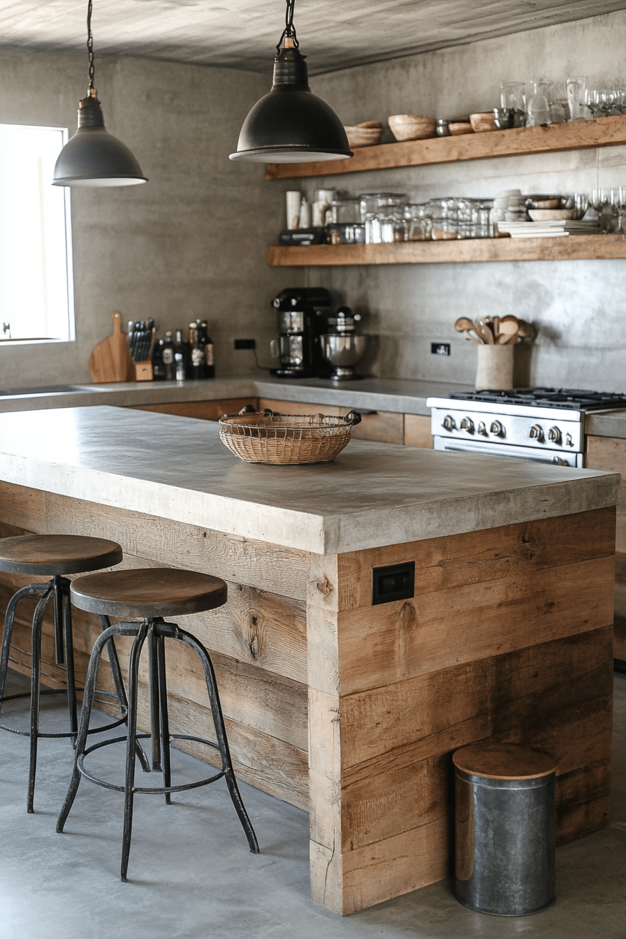 rustic kitchen cabinets