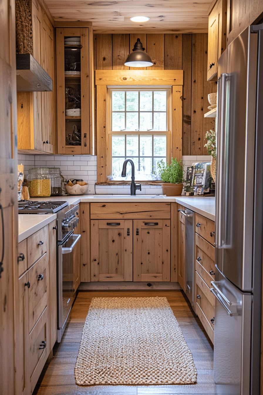 rustic kitchen cabinets