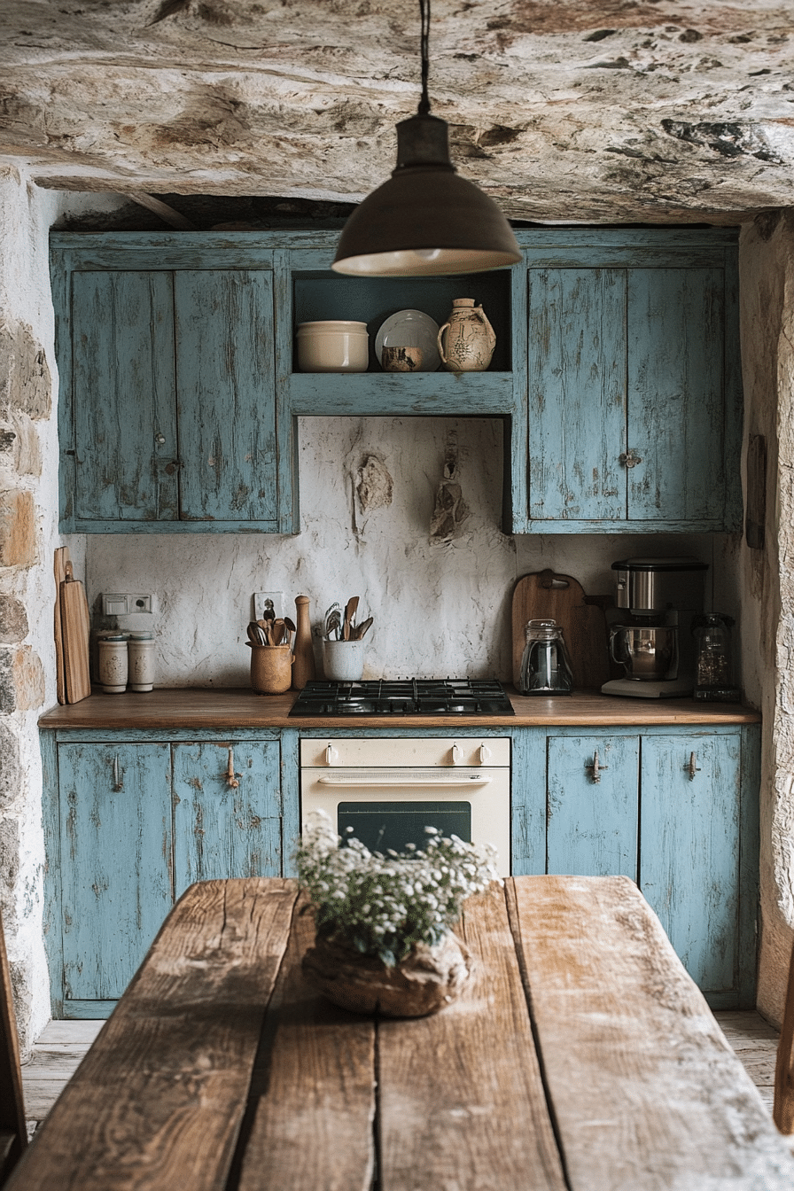 rustic kitchen cabinets