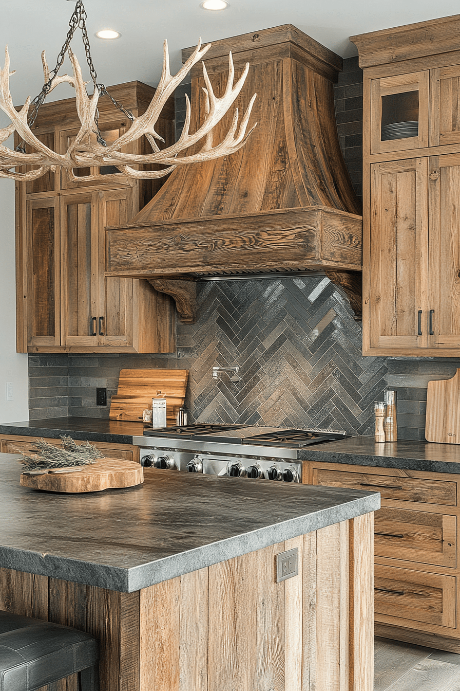 rustic kitchen cabinets