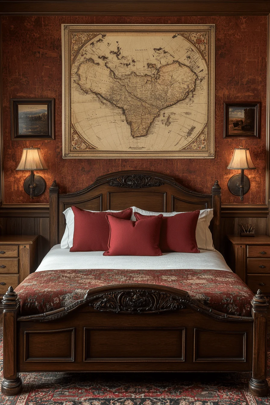 elegant western bedroom