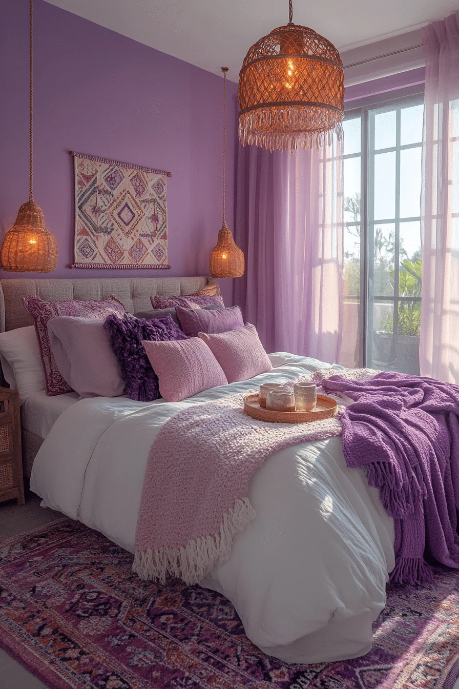 desert inspired bedroom