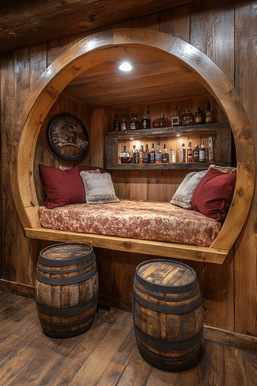 western saloon bedroom