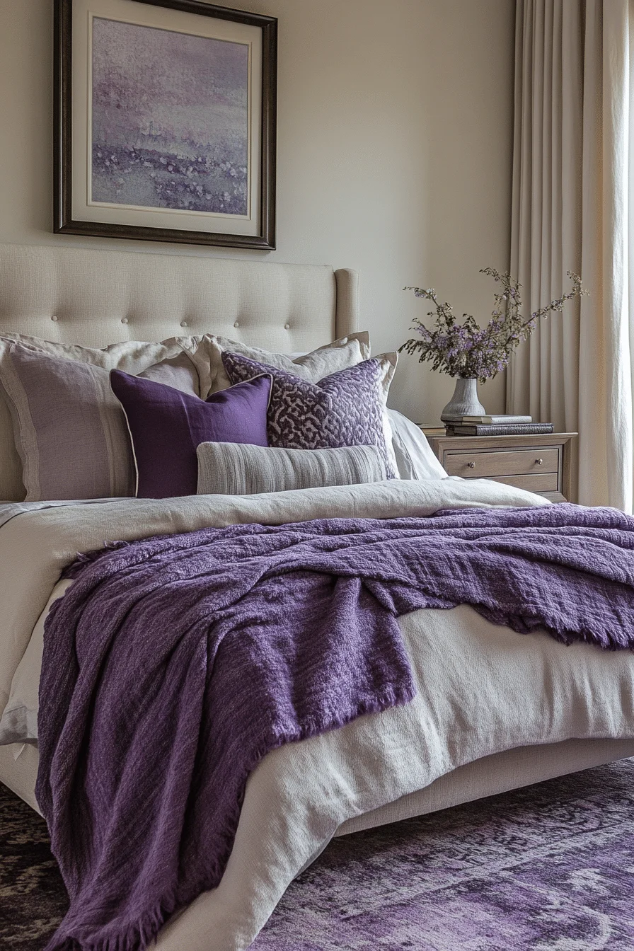 Purple Dusk Bedroom
