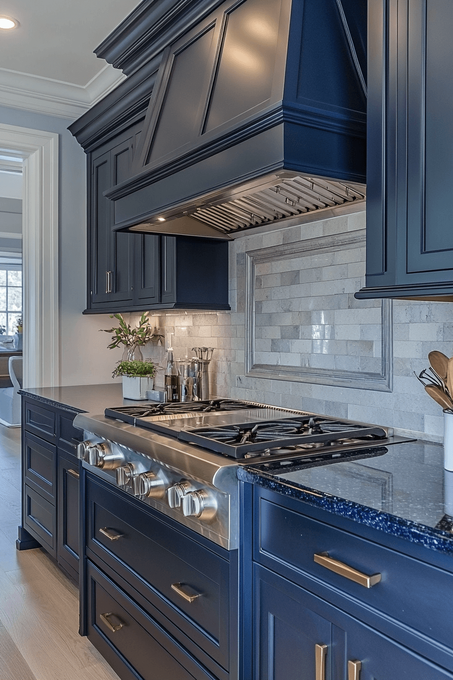 blue granite countertops