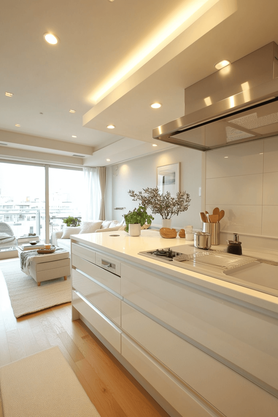 white kitchen countertops