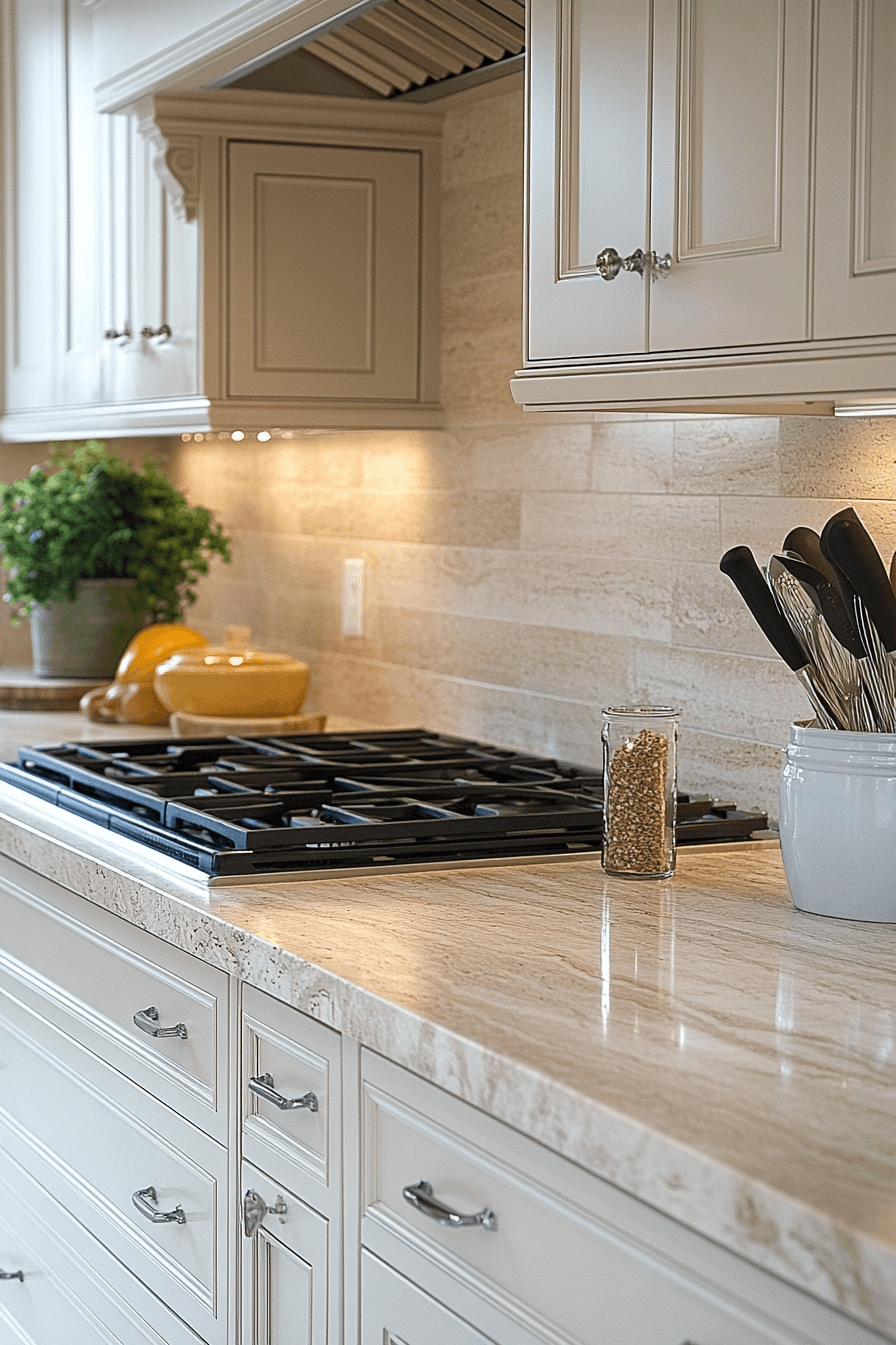 travertine kitchen countertops