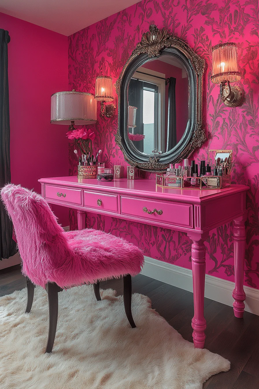 pink room aesthetic
