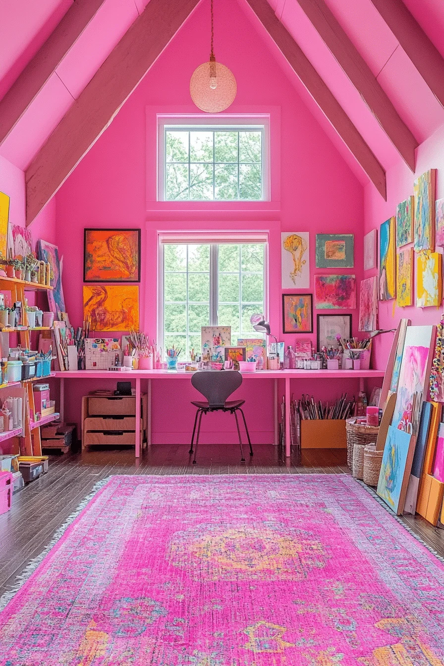 pink room aesthetic